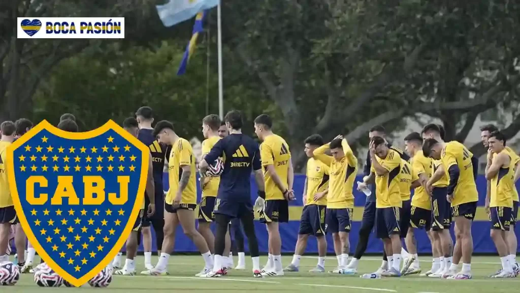 La formación de Boca para el debut.