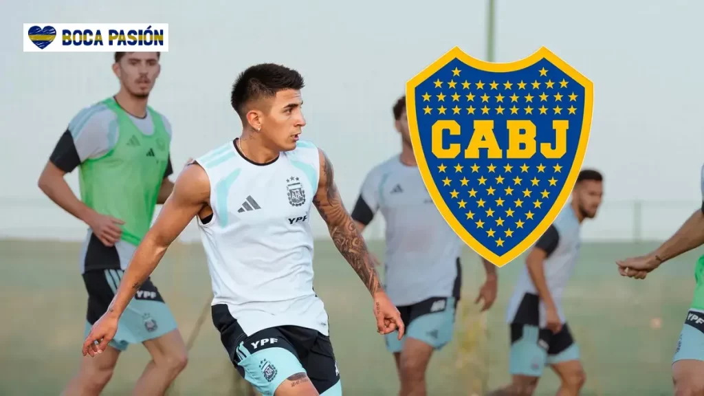 Thiago Almada a Boca