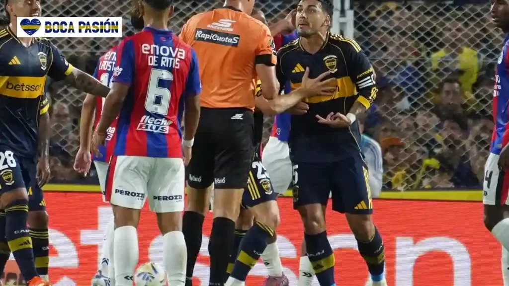 Paredes se enojó con el árbitro